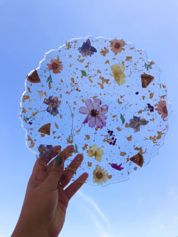 Bandeja geodo 24 cm personalizável (com puxadores) - Imagem 4