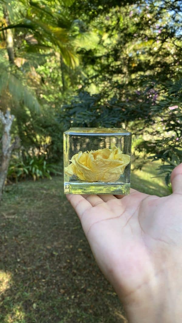 Cubo personalizado flores - Imagem 2