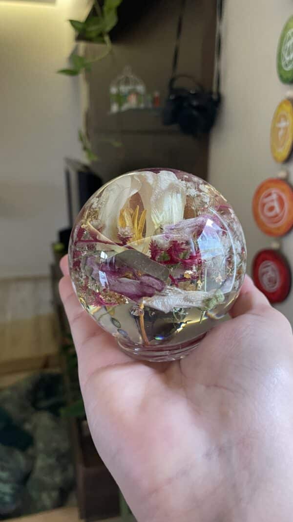Luminária Esfera 8 cm - personalizável - Imagem 2