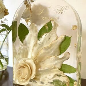 Portal decorativo M personalizável - flores