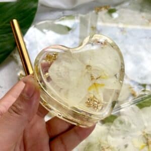 Porta joias personalizado - coração